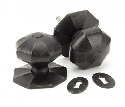 Click Here To Enlarge This Photo Of 91499 From The Anvil External Beeswax Octagonal Mortice&sol;Rim Knob Set - Large