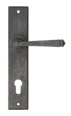 Click Here To Enlarge This Photo Of 91485 From The Anvil External Beeswax Avon Lever Espag&period; Lock Set  - 92mm Centres - 215mm Screw Centres