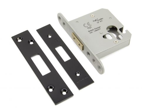 Click Here To Enlarge This Photo Of 91846 From The Anvil Black 3" Euro Profile Deadlock