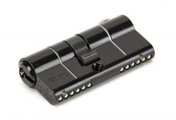 91862 From The Anvil Black 30&sol;35 6pin British Standard 1&ast; Kitemarked Euro Profile Double Cylinder