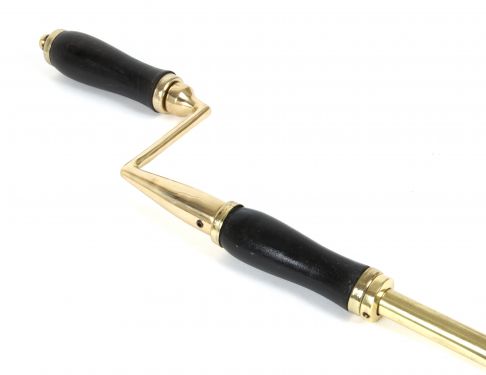 Click Here To Enlarge This Photo Of 91024 From The Anvil Polished Brass Telescopic 1-2m Window Winder