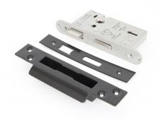 90052 From The Anvil Black 2&period;5" BS Heavy Duty 5 Lever Sashlock