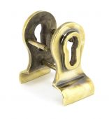 90065 From The Anvil Aged Brass 50mm Euro Door Pull &lpar;Back to Back fixings&rpar;