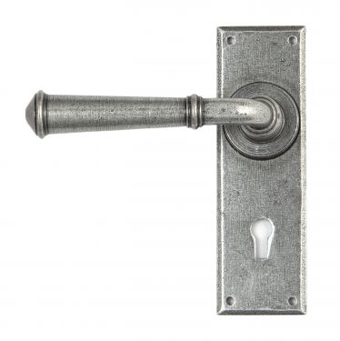 Click Here To Enlarge This Photo Of 45125 From The Anvil Pewter Regency Lever Lock set